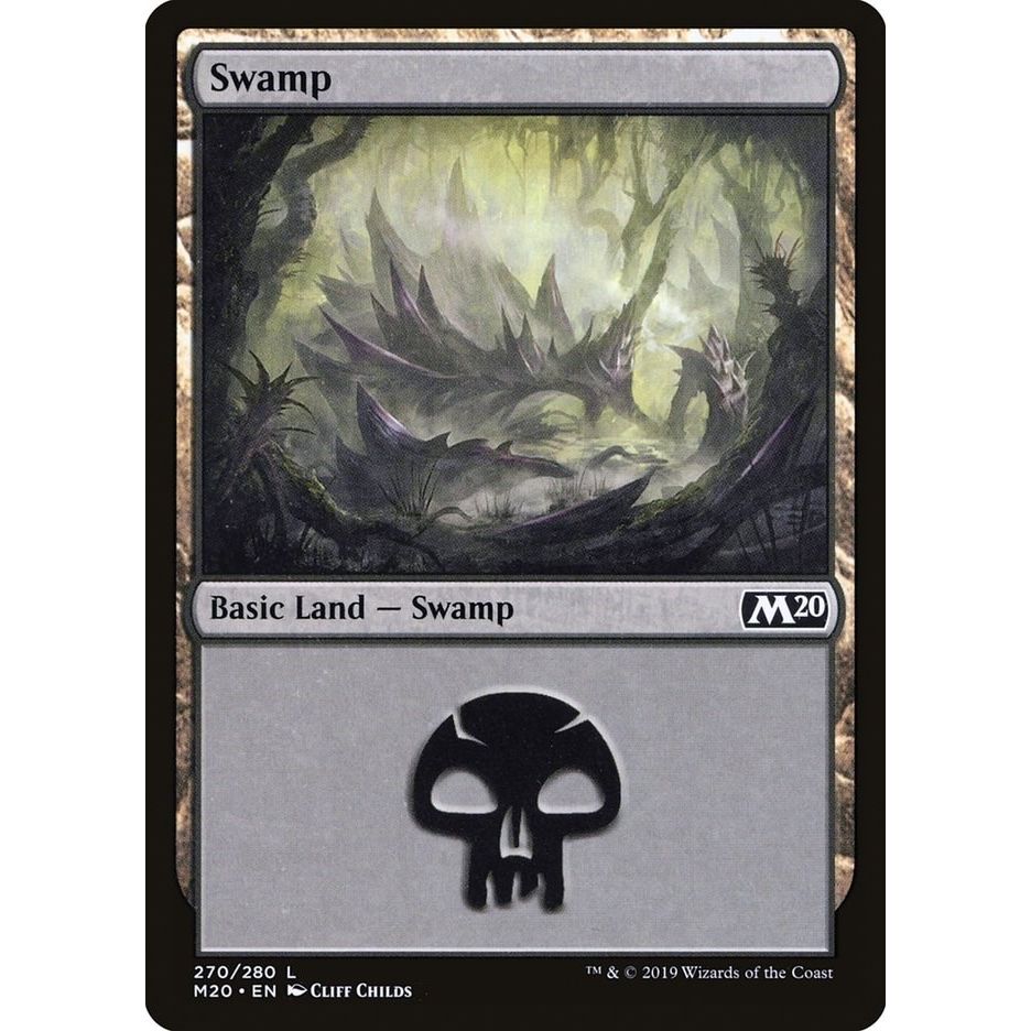 Image for Swamp (270) (270) (M20) - Magic: The Gathering