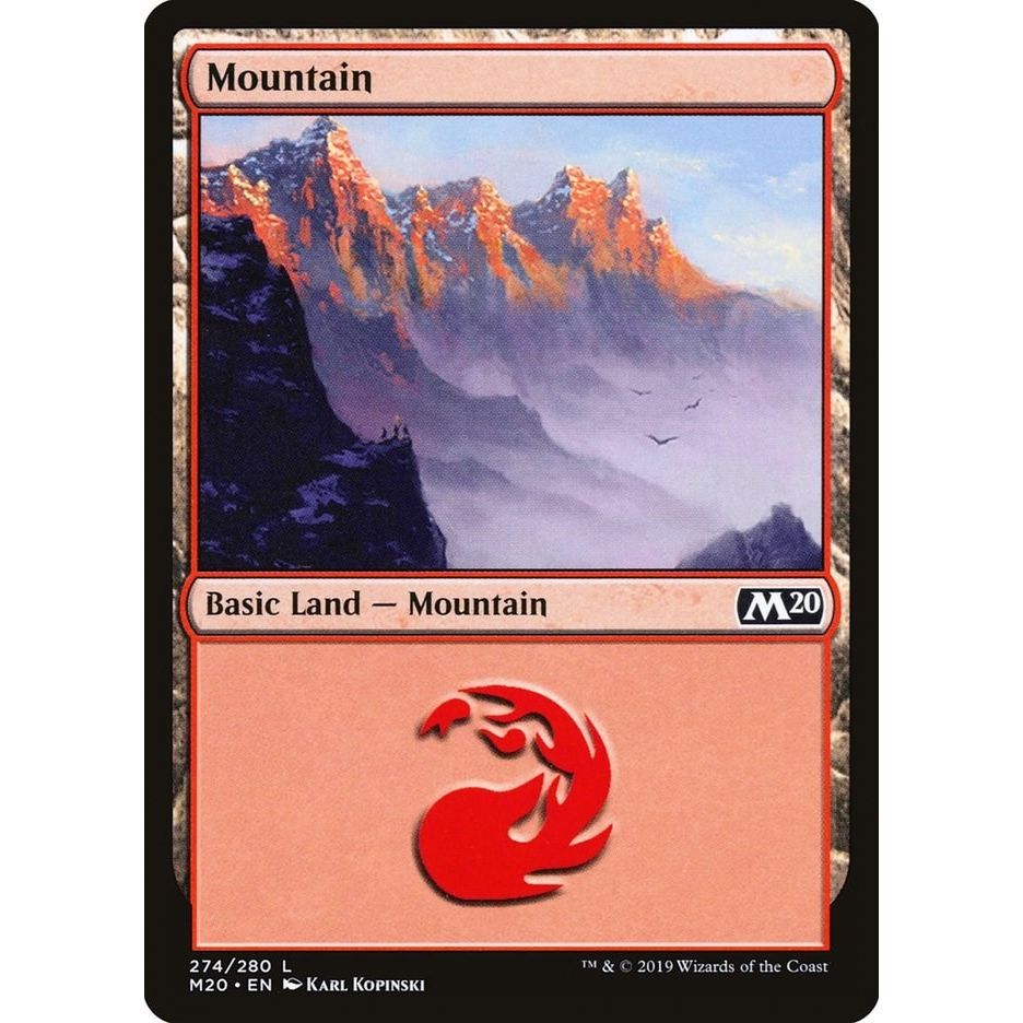 Image for Mountain (274) (274) (M20) - Magic: The Gathering