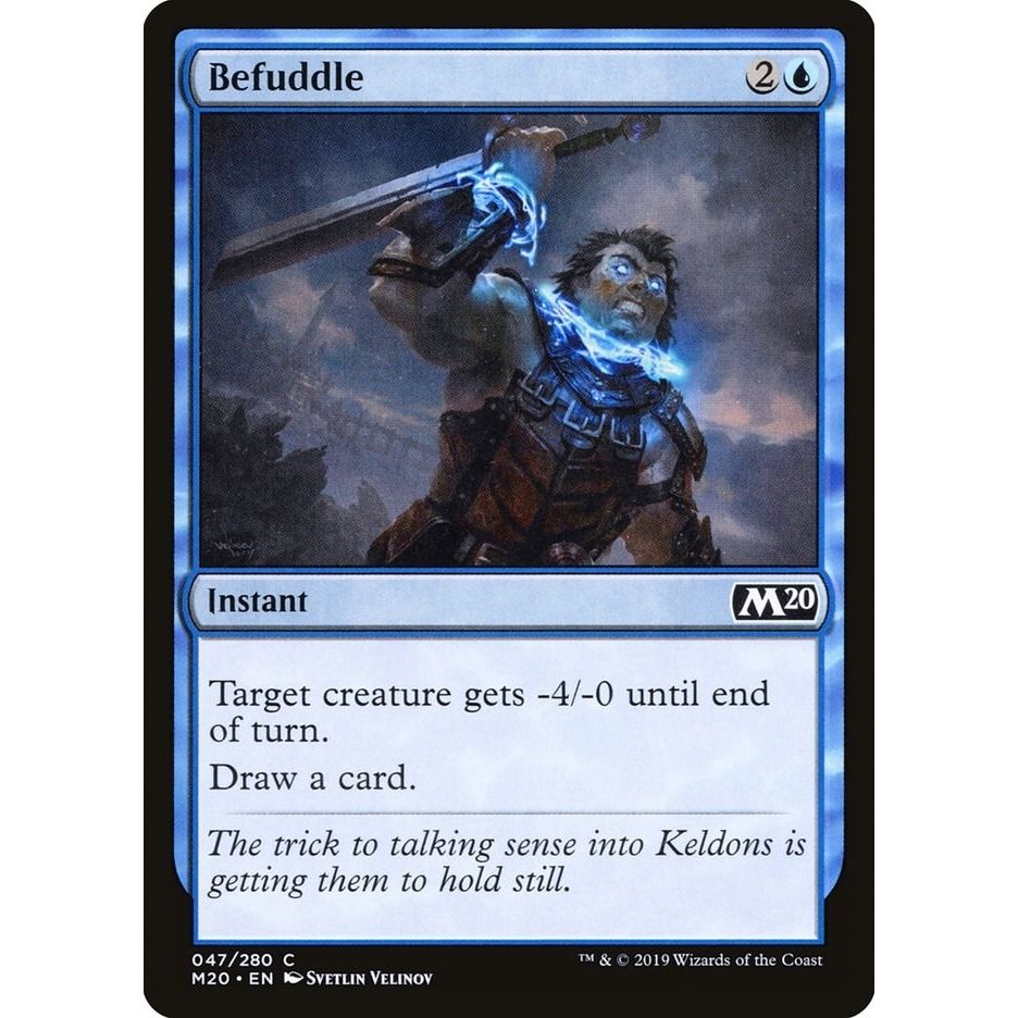 Image for Befuddle (47) (M20) - Magic: The Gathering