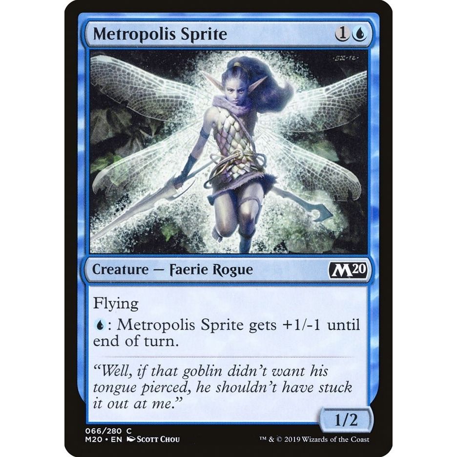 Image for Metropolis Sprite (66) (M20) - Magic: The Gathering