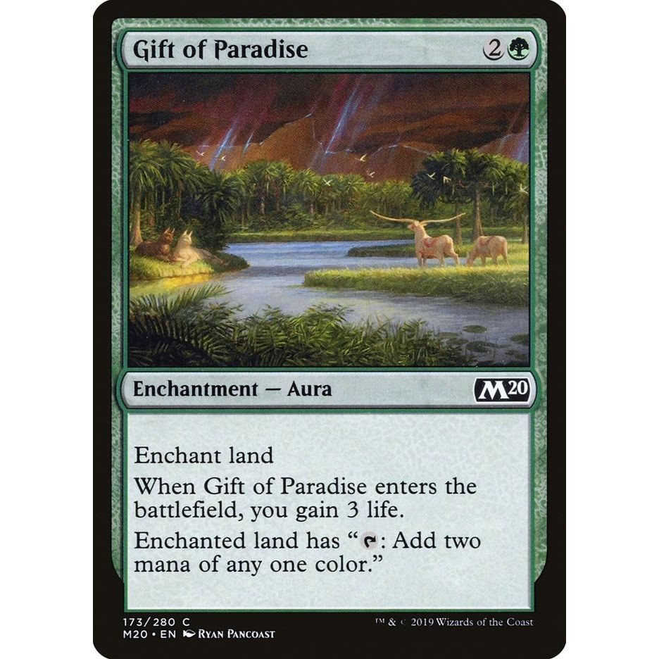 Image for Gift of Paradise (173) (M20) - Magic: The Gathering