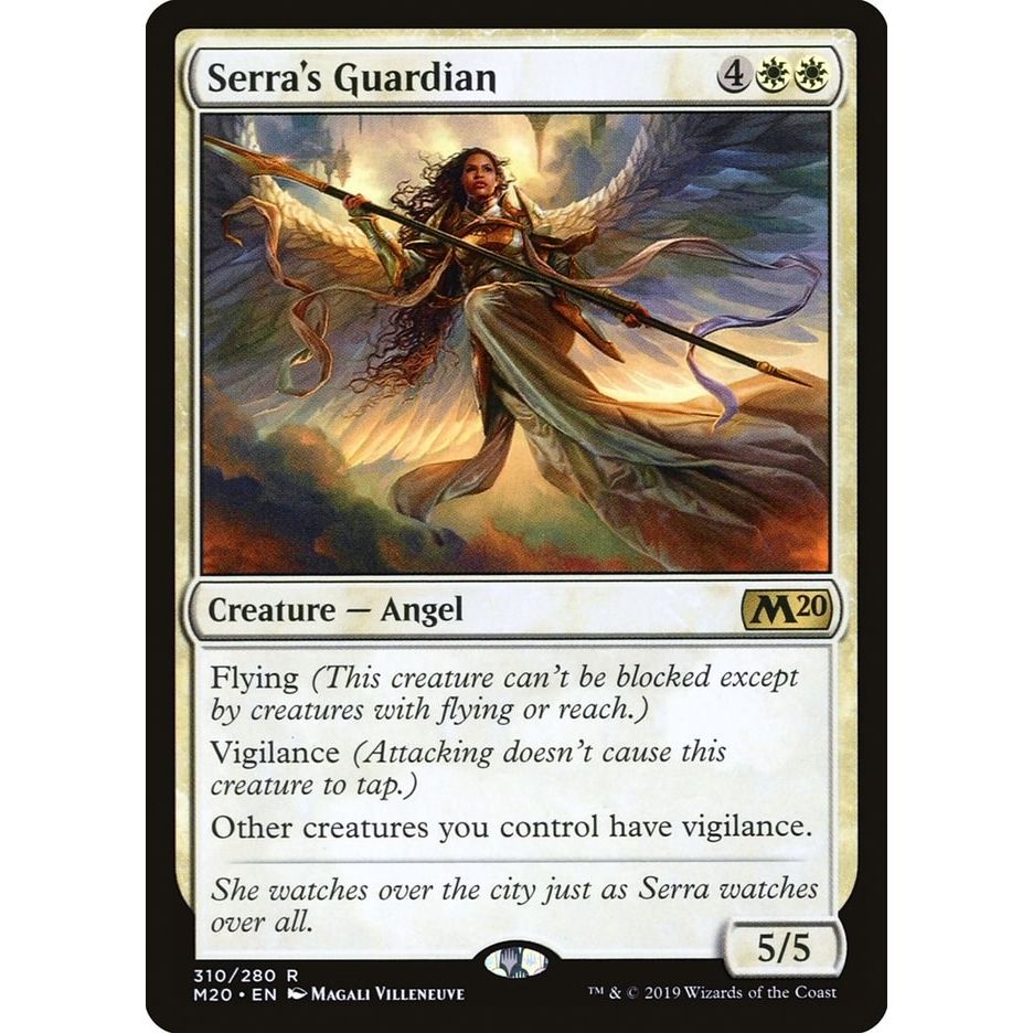Image for Serra's Guardian (310) (M20) - Magic: The Gathering