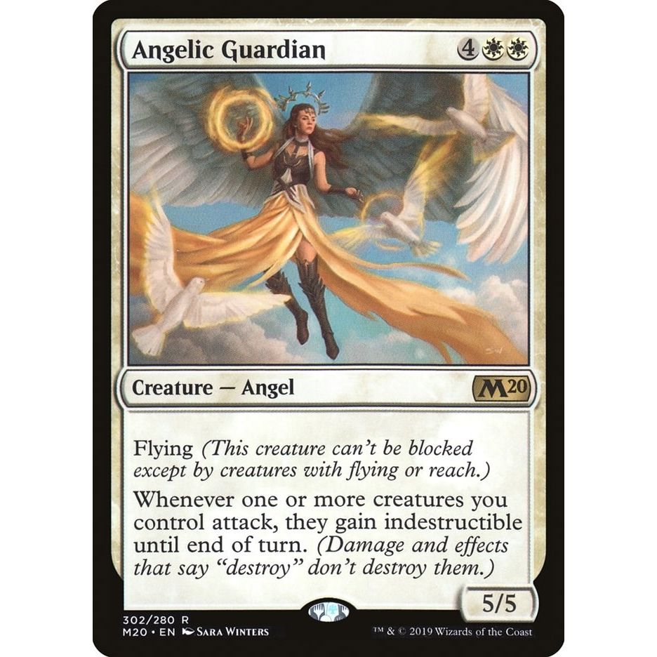 Image for Angelic Guardian (302) (M20) - Magic: The Gathering