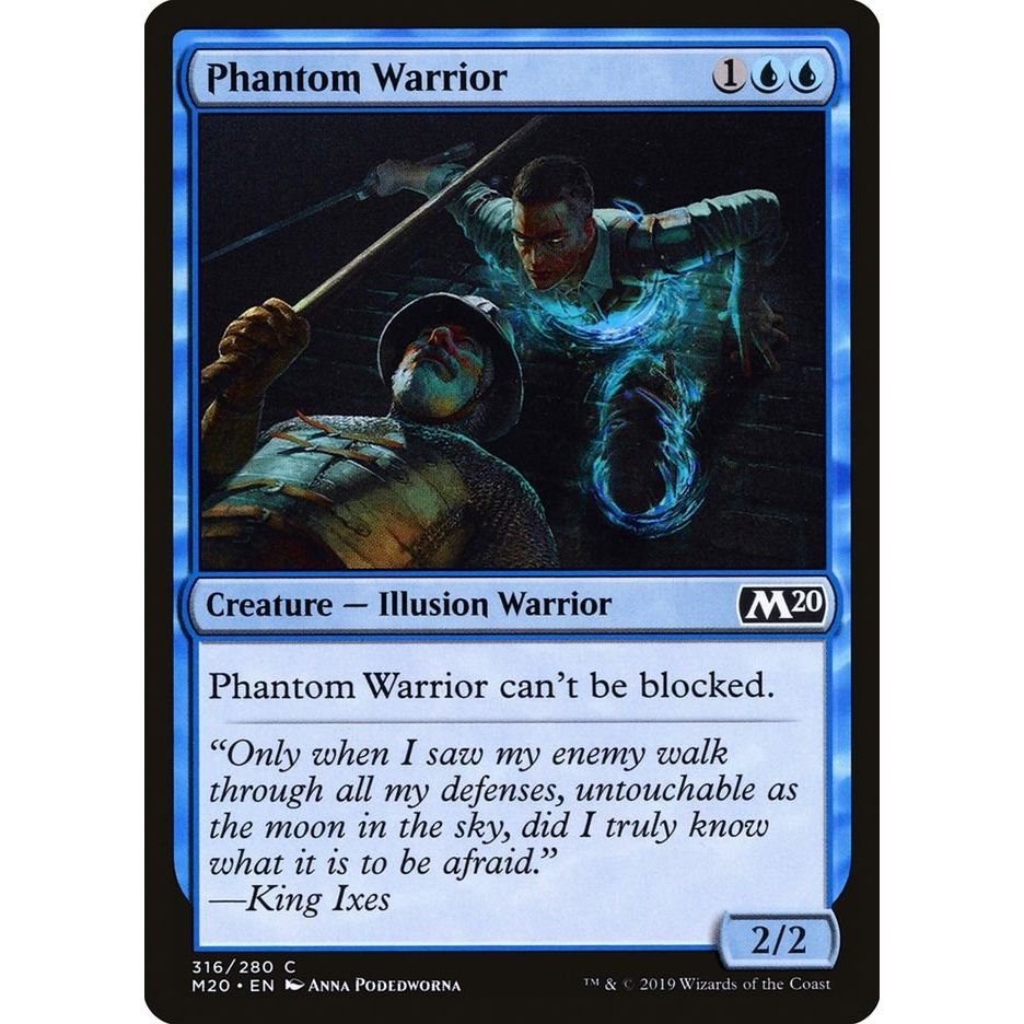 Image for Phantom Warrior (316) (M20) - Magic: The Gathering