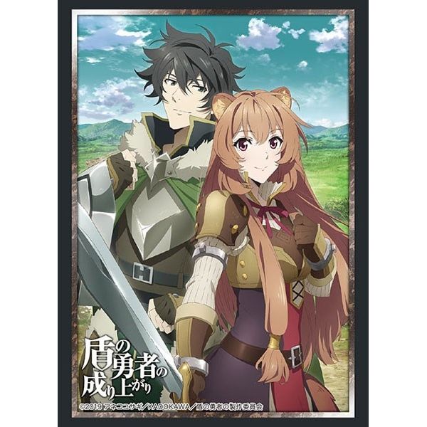 Image for Bushiroad Sleeve Collection HG Vol.2023: The Rising of the Shield Hero - Naofumi & Raphtalia (60-Pack) - Card Sleeves