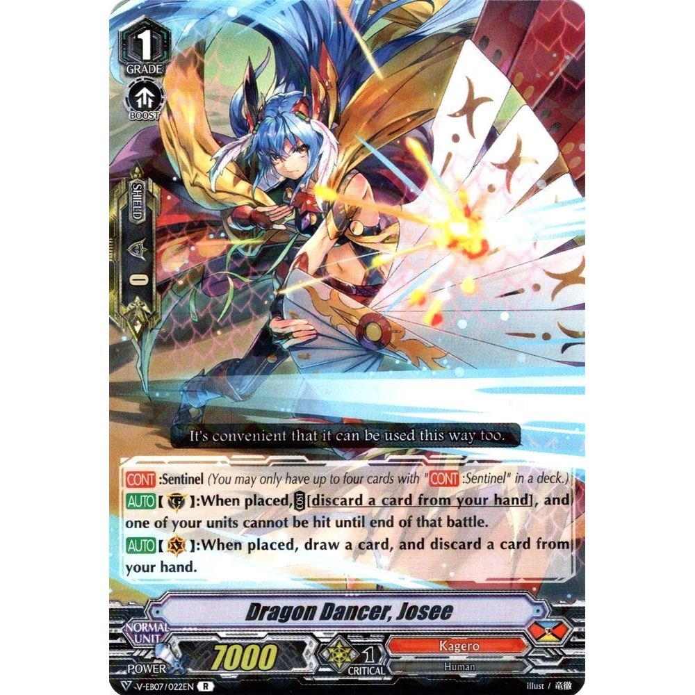 Image for Dragon Dancer, Josee (V-EB07/022EN) (V-EB07) - Cardfight Vanguard