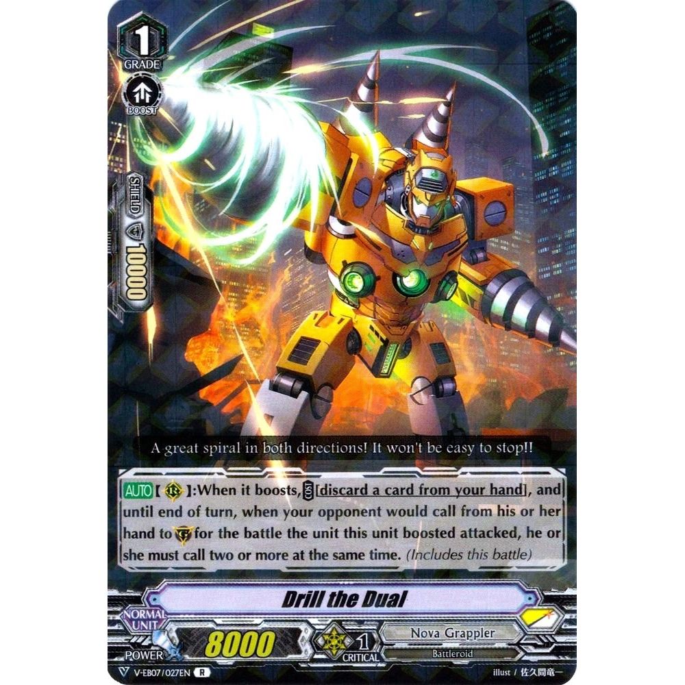 Image for Drill the Dual (V-EB07/027EN) (V-EB07) - Cardfight Vanguard