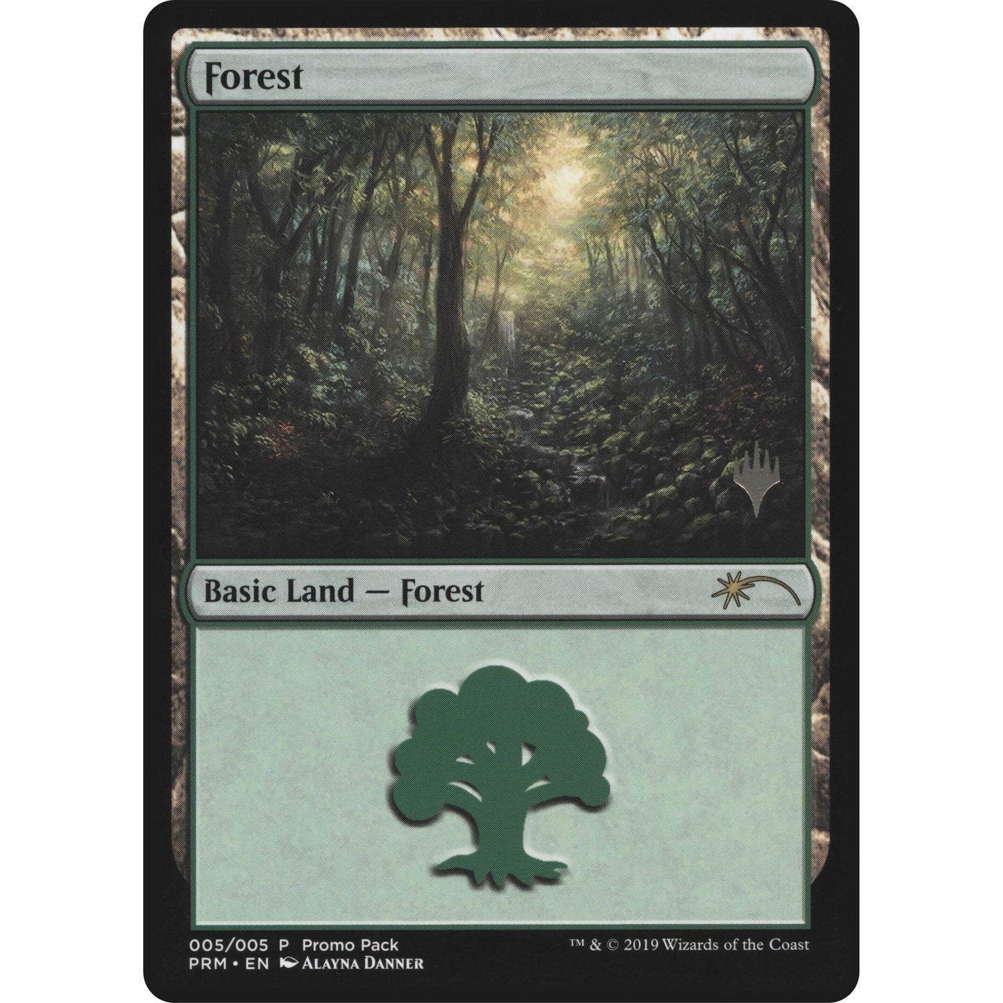 Image for Forest (5) (PPM20) - Magic: The Gathering