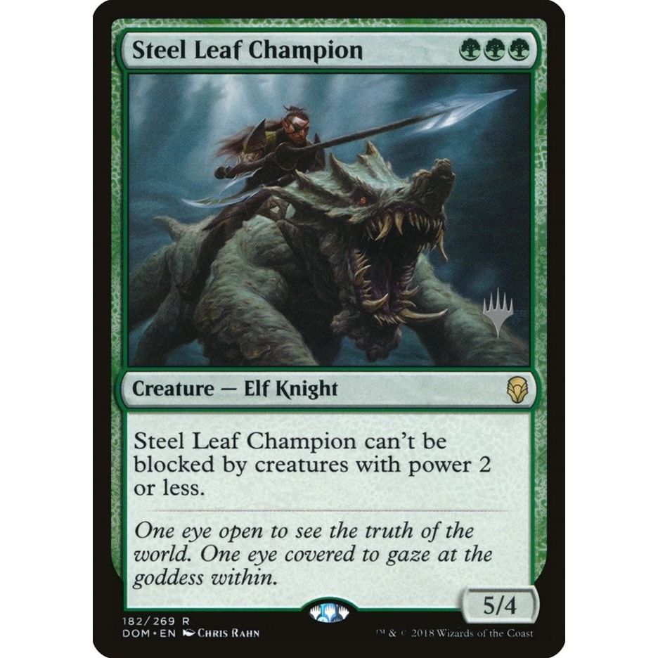 Image for Steel Leaf Champion (182) (PPM20) - Magic: The Gathering