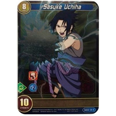 Image for Sasuke Uchiha (NB02-06-B) (NB02-06-B) (NBTPC) - Chrono Clash System