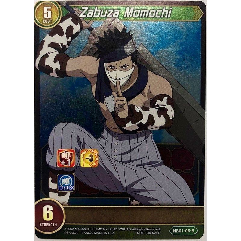 Image for Zabuza Momochi (NB01-06-B) (NBTPC) - Chrono Clash System
