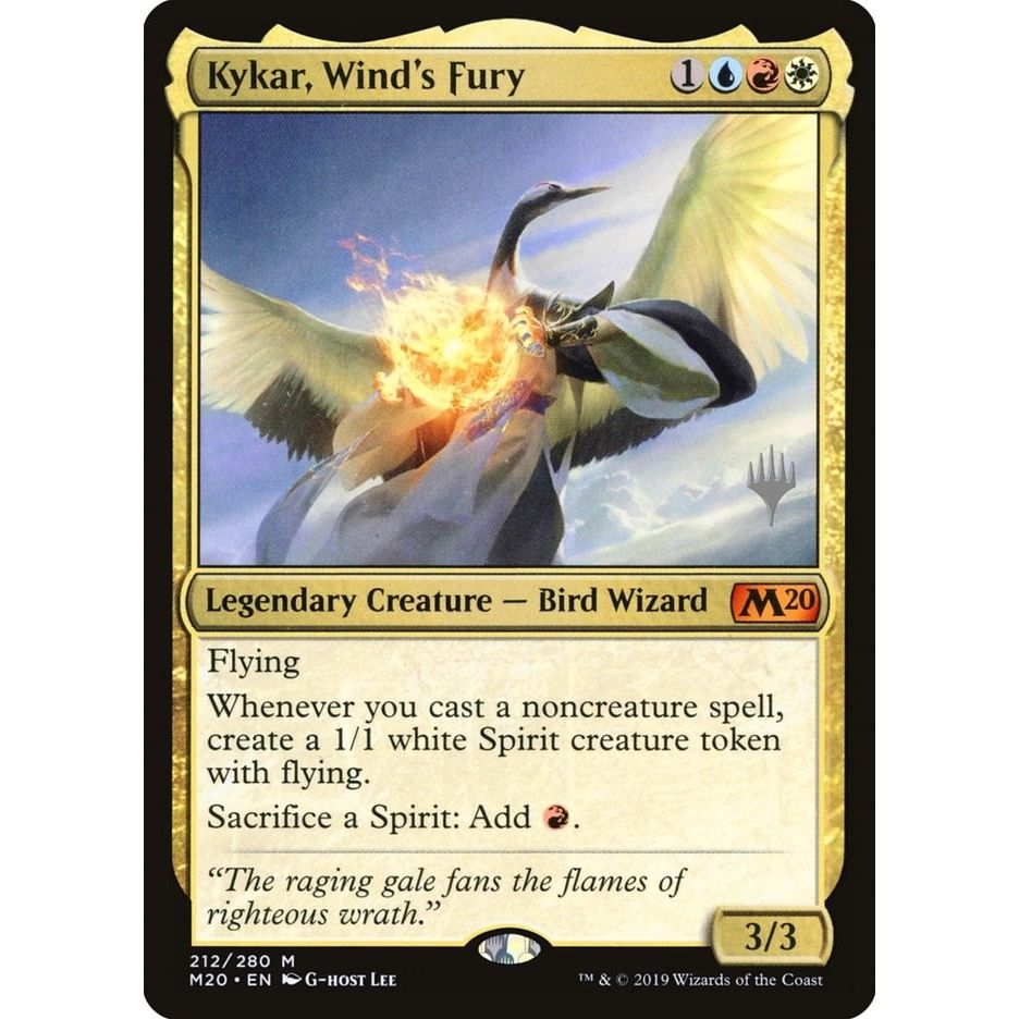 Image for Kykar, Wind's Fury (212) (PPM20) - Magic: The Gathering