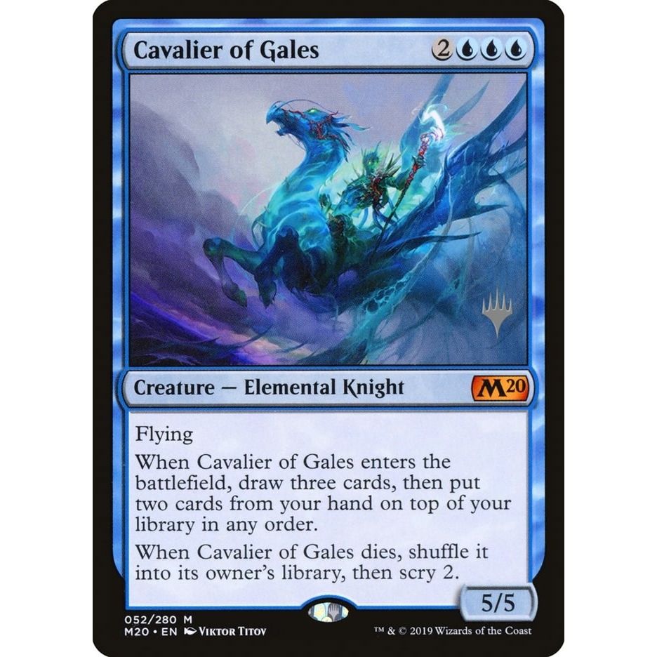 Image for Cavalier of Gales (52) (PPM20) - Magic: The Gathering