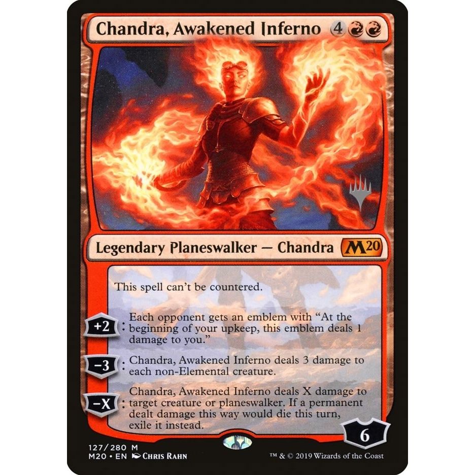 Image for Chandra, Awakened Inferno (127) (PPM20) - Magic: The Gathering