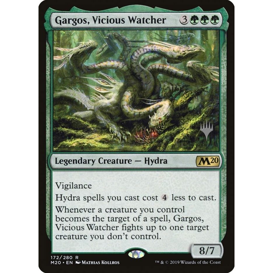 Image for Gargos, Vicious Watcher (172) (PPM20) - Magic: The Gathering