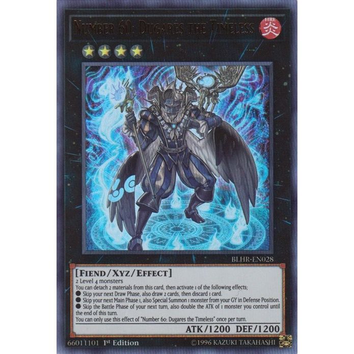 Image for Number 60: Dugares the Timeless (BLHR-EN028) (BLHR) - YuGiOh