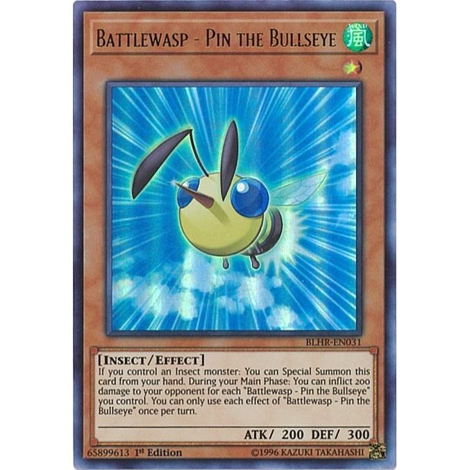 Image for Battlewasp - Pin the Bullseye (BLHR-EN031) (BLHR) - YuGiOh