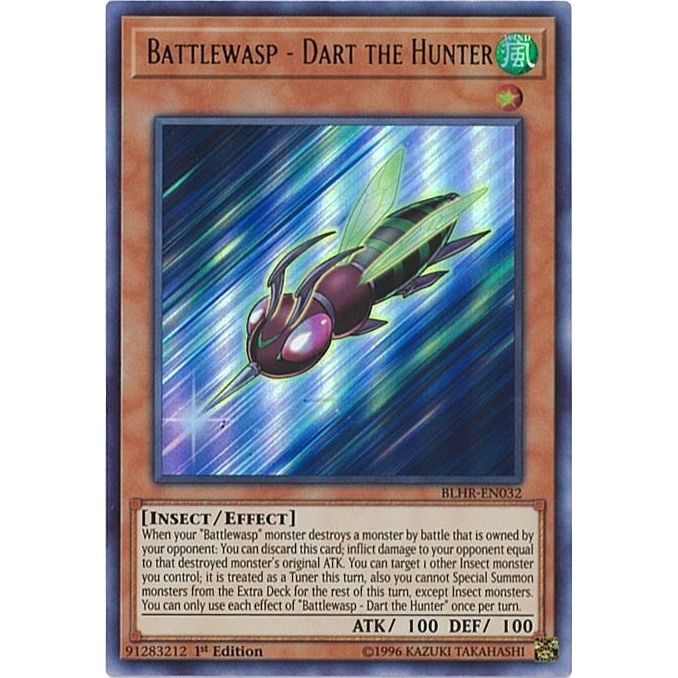Image for Battlewasp - Dart the Hunter (BLHR-EN032) (BLHR) - YuGiOh