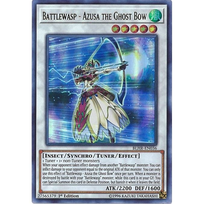 Image for Battlewasp - Azusa the Ghost Bow (BLHR-EN036) (BLHR) - YuGiOh
