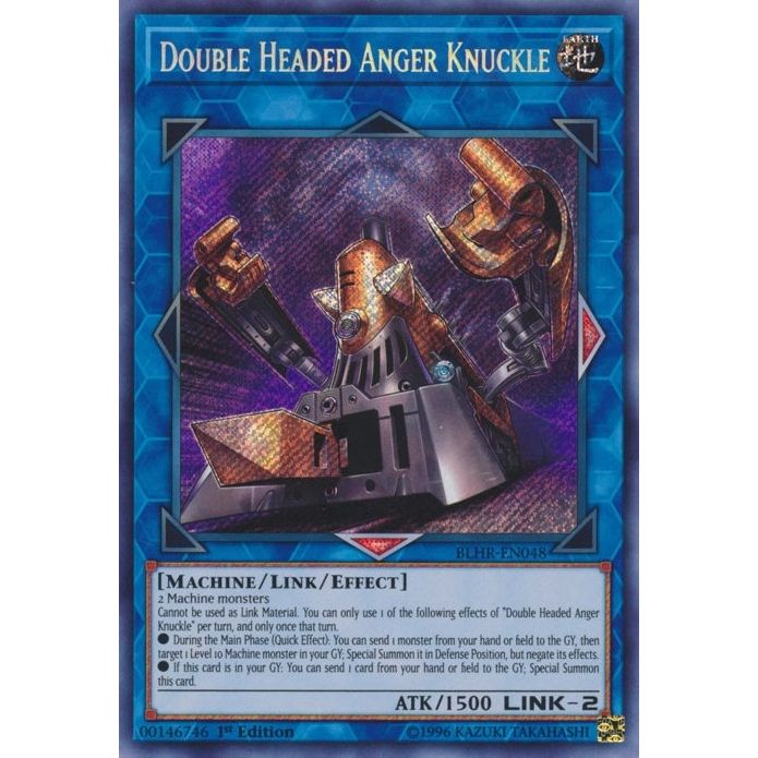 Image for Double Headed Anger Knuckle (BLHR-EN048) (BLHR) - YuGiOh