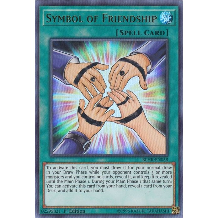 Image for Symbol of Friendship (BLHR-EN058) (BLHR) - YuGiOh