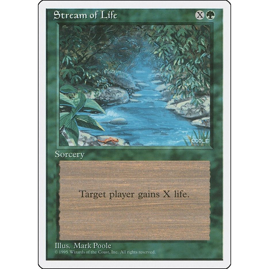 Image for Stream of Life (156) (4ED) - Magic: The Gathering