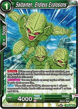 Image for Saibaimen, Endless Explosions (BT7-068) (DBS-B07) - Dragon Ball Super: Masters