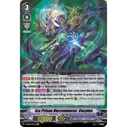 Image for Ice Prison Necromancer, Cocytus (V-EB08/002EN) (V-EB08) - Cardfight Vanguard