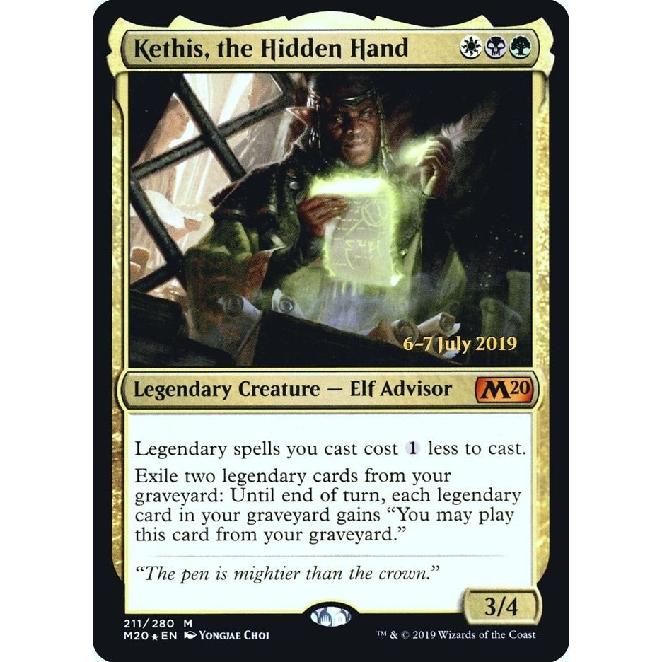Image for Kethis, the Hidden Hand (211) (PRE) - Magic: The Gathering