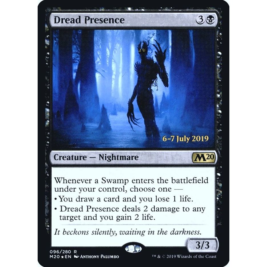 Image for Dread Presence (96) (PRE) - Magic: The Gathering