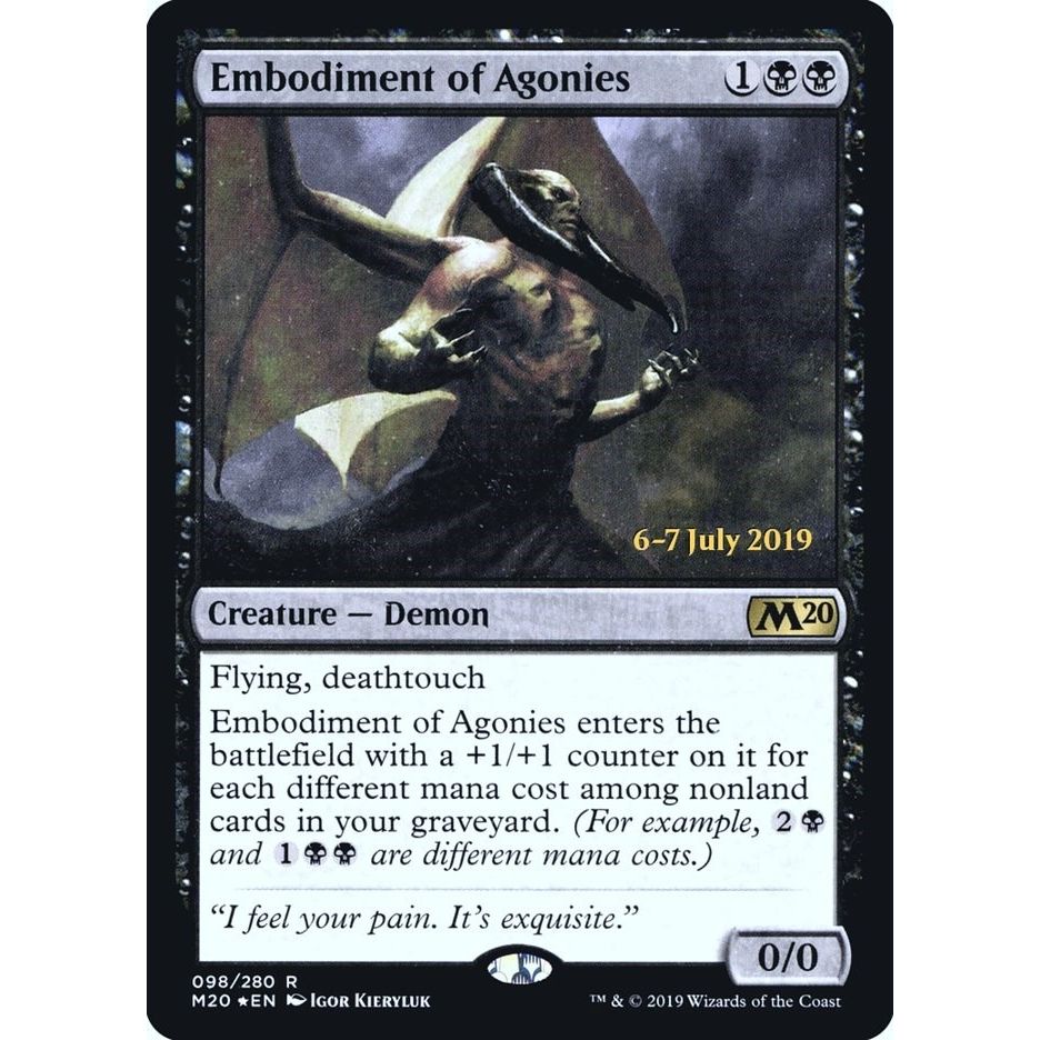 Image for Embodiment of Agonies (98) (PRE) - Magic: The Gathering