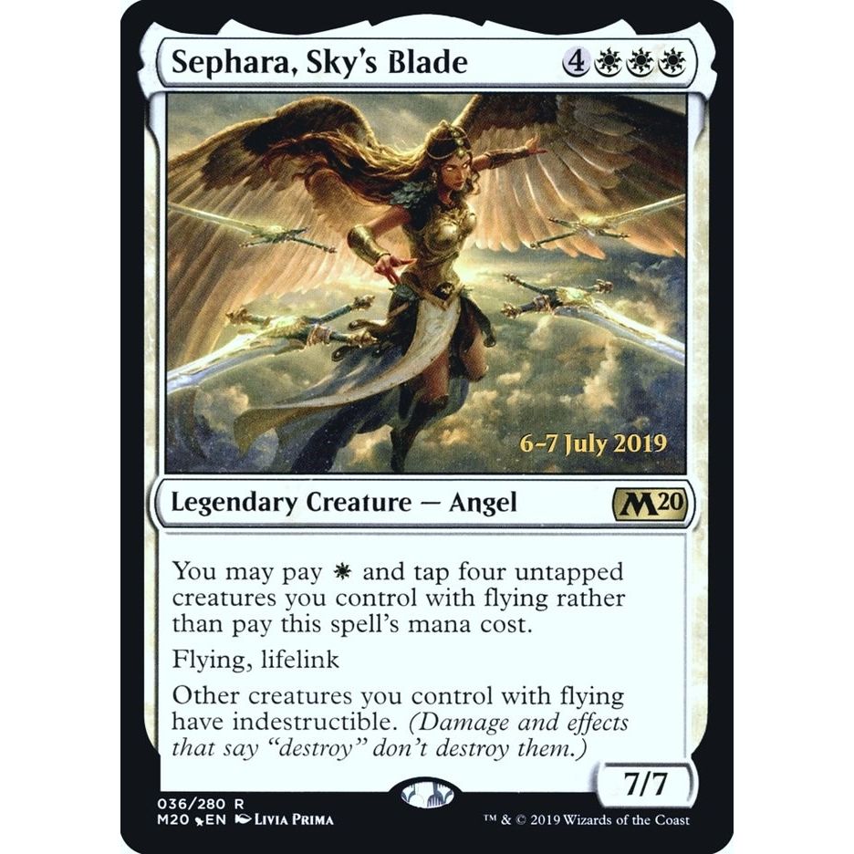 Image for Sephara, Sky's Blade (36) (PRE) - Magic: The Gathering