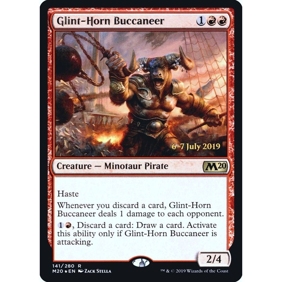 Image for Glint-Horn Buccaneer (141) (PRE) - Magic: The Gathering