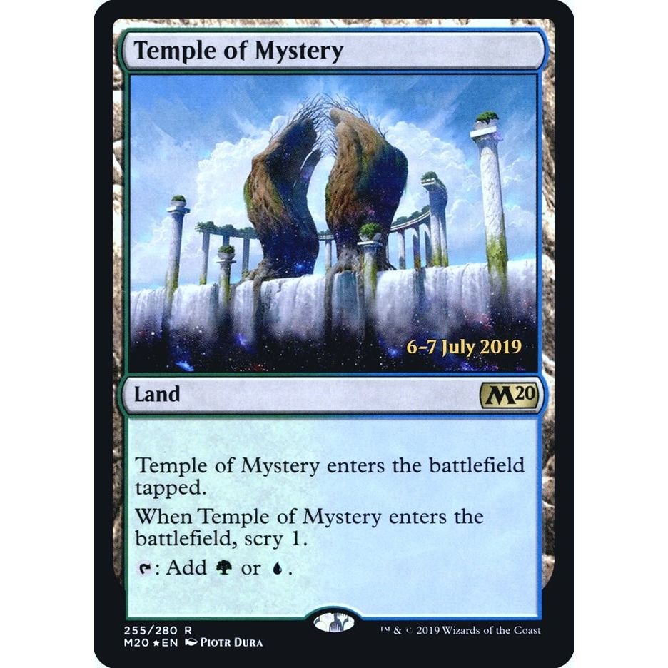 Image for Temple of Mystery (M20) (255) (PRE) - Magic: The Gathering