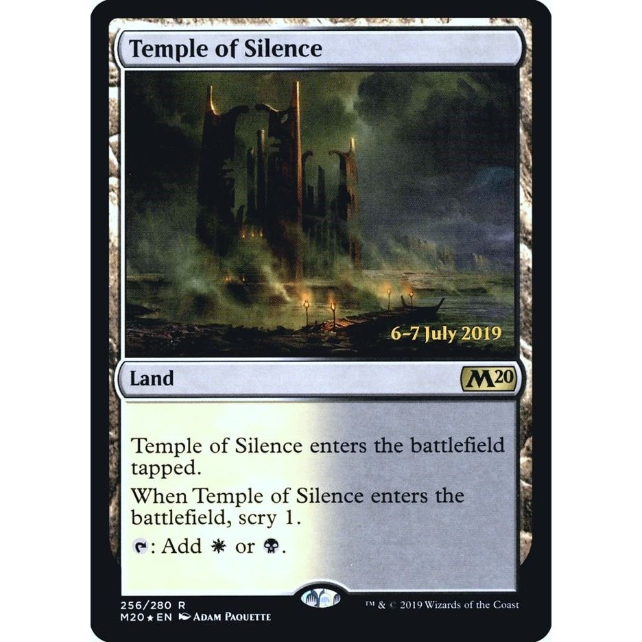 Image for Temple of Silence (M20) (256) (PRE) - Magic: The Gathering