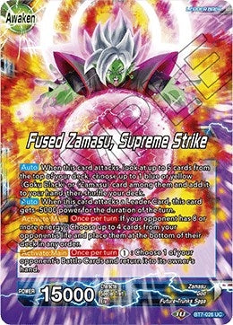 Image for Goku Black & Zamasu // Fused Zamasu, Supreme Strike (BT7-026) (DBS-B07) - Dragon Ball Super: Masters
