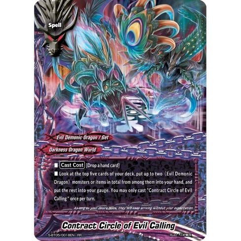 Image for Contract Circle of Evil Calling (S-BT05/0018EN) (S-BT05) - Future Card BuddyFight