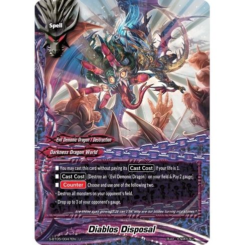 Image for Diablos Disposal (S-BT05/0047EN) (S-BT05) - Future Card BuddyFight