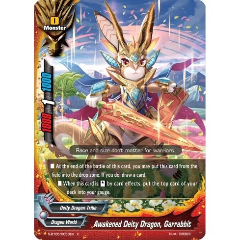 Image for Awakened Deity Dragon, Garrabbit (S-BT05/0050EN) (S-BT05) - Future Card BuddyFight