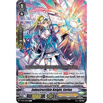 Image for Indestructible Knight, Earina (V-BT05/029EN) (V-BT05) - Cardfight Vanguard