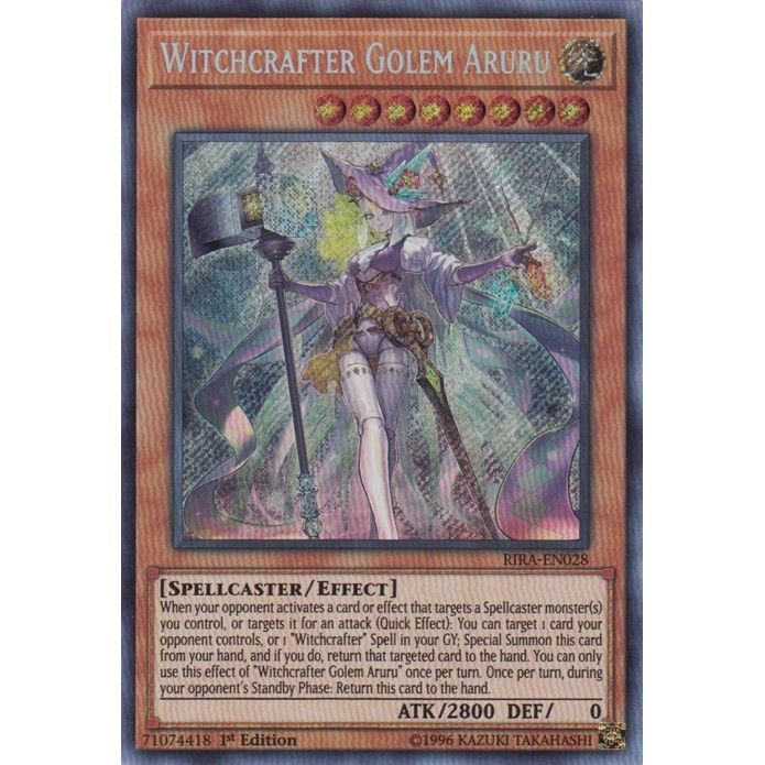 Image for Witchcrafter Golem Aruru (RIRA-EN028) (RIRA) - YuGiOh