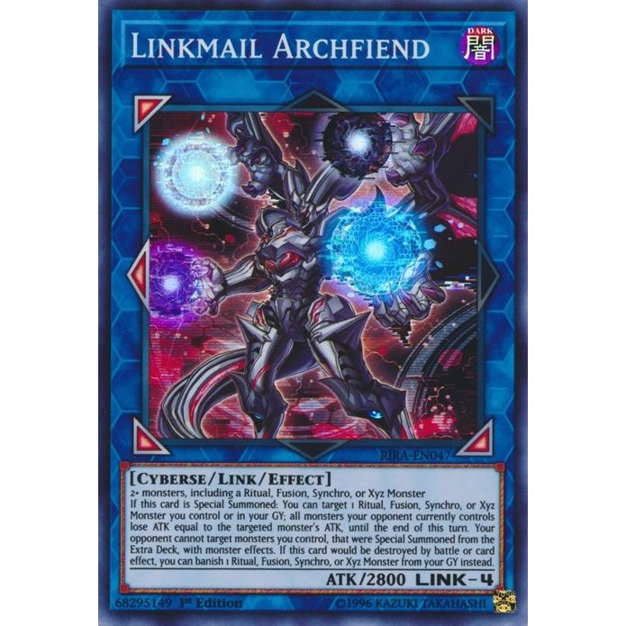 Image for Linkmail Archfiend (RIRA-EN047) (RIRA) - YuGiOh