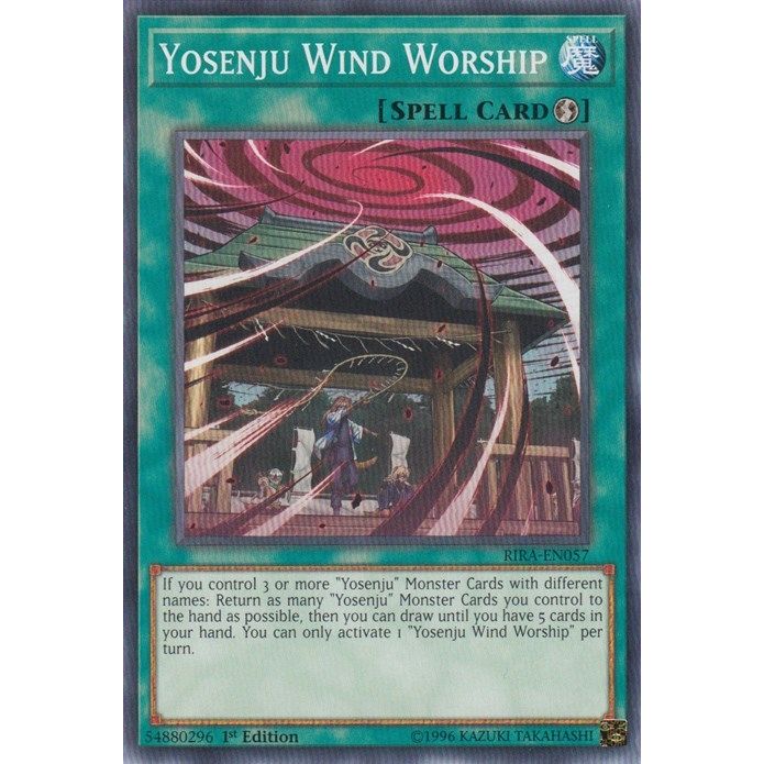 Image for Yosenju Wind Worship (RIRA-EN057) (RIRA) - YuGiOh