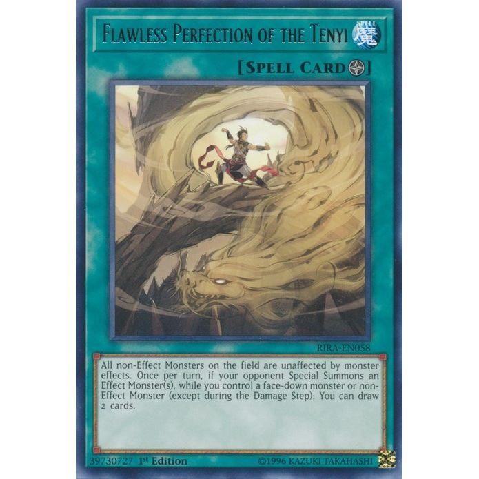 Image for Flawless Perfection of the Tenyi (RIRA-EN058) (RIRA) - YuGiOh