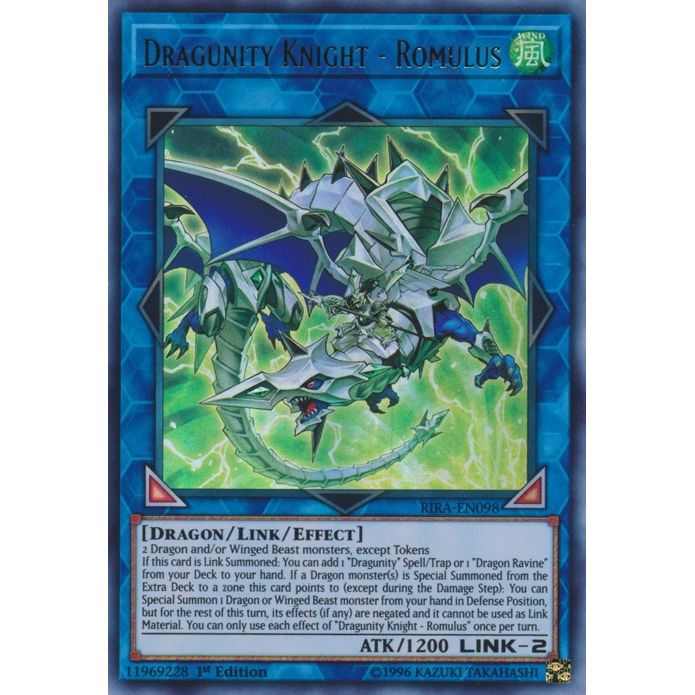 Image for Dragunity Knight - Romulus (RIRA-EN098) (RIRA) - YuGiOh