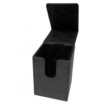 Image for Suede Collection Alcove Flip Box - Jet Black - Deck Boxes