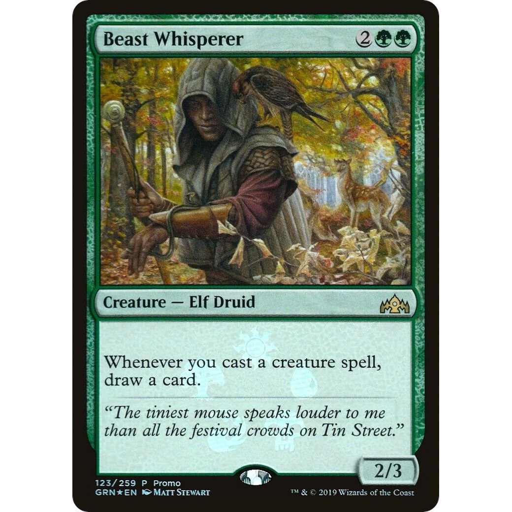 Image for Beast Whisperer (123) (MEDIA) - Magic: The Gathering