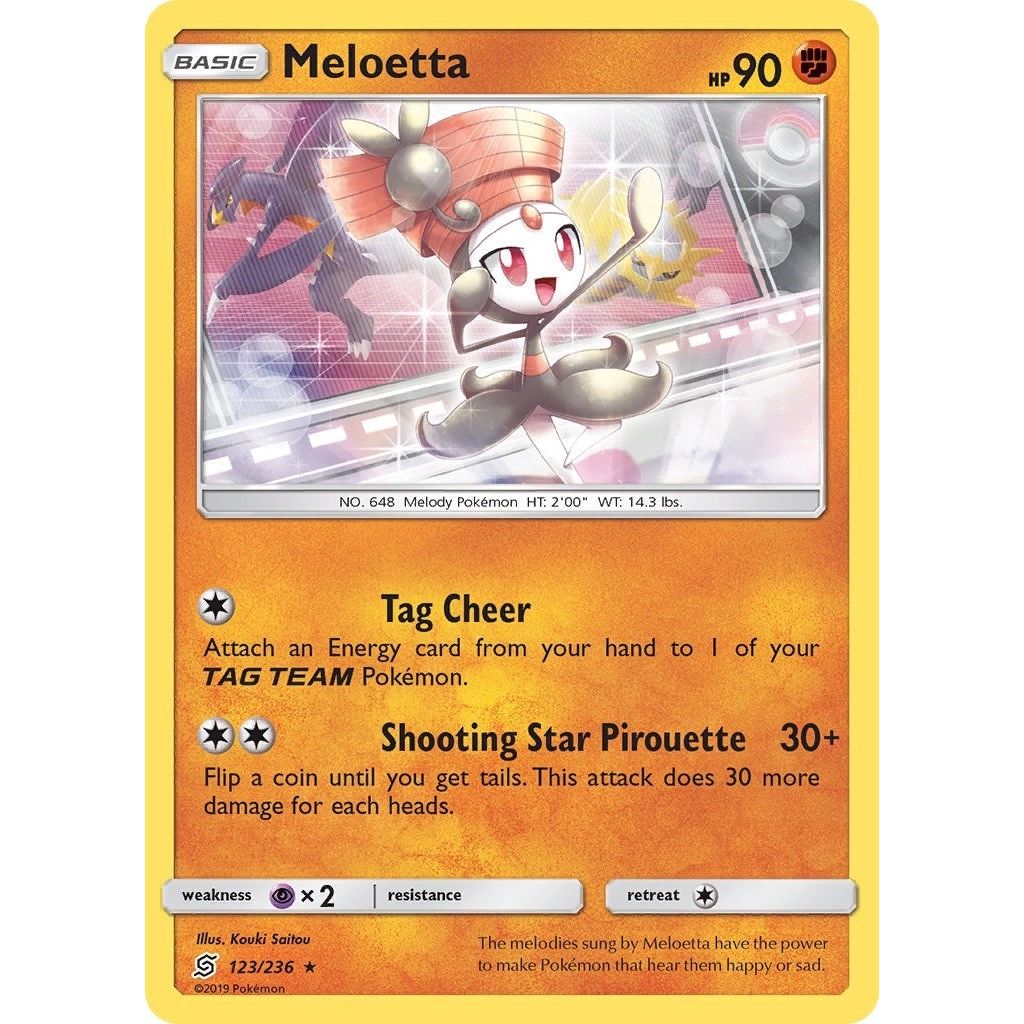 Image for Meloetta (123/236) (SM11) - Pokemon