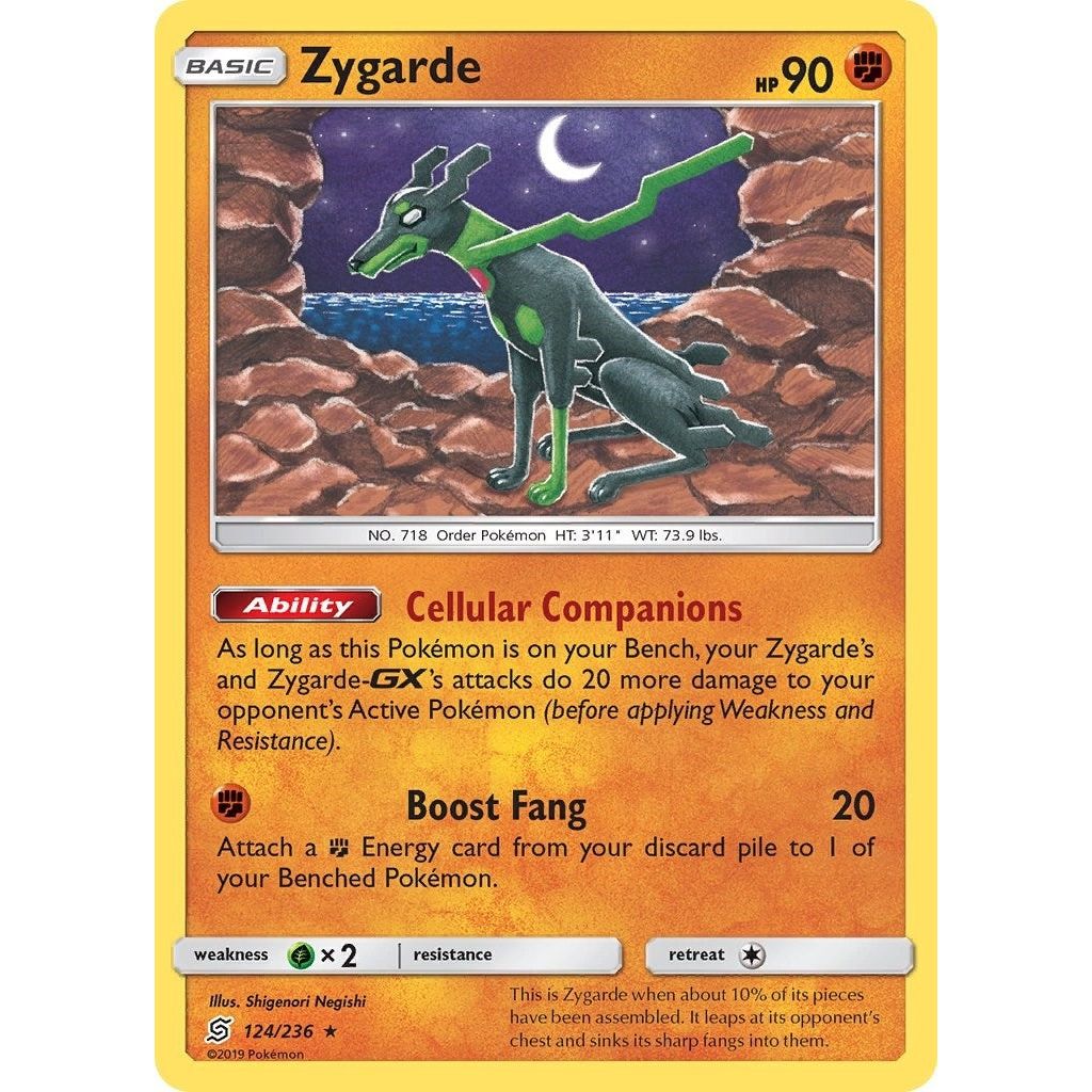 Image for Zygarde (124/236) (SM11) - Pokemon
