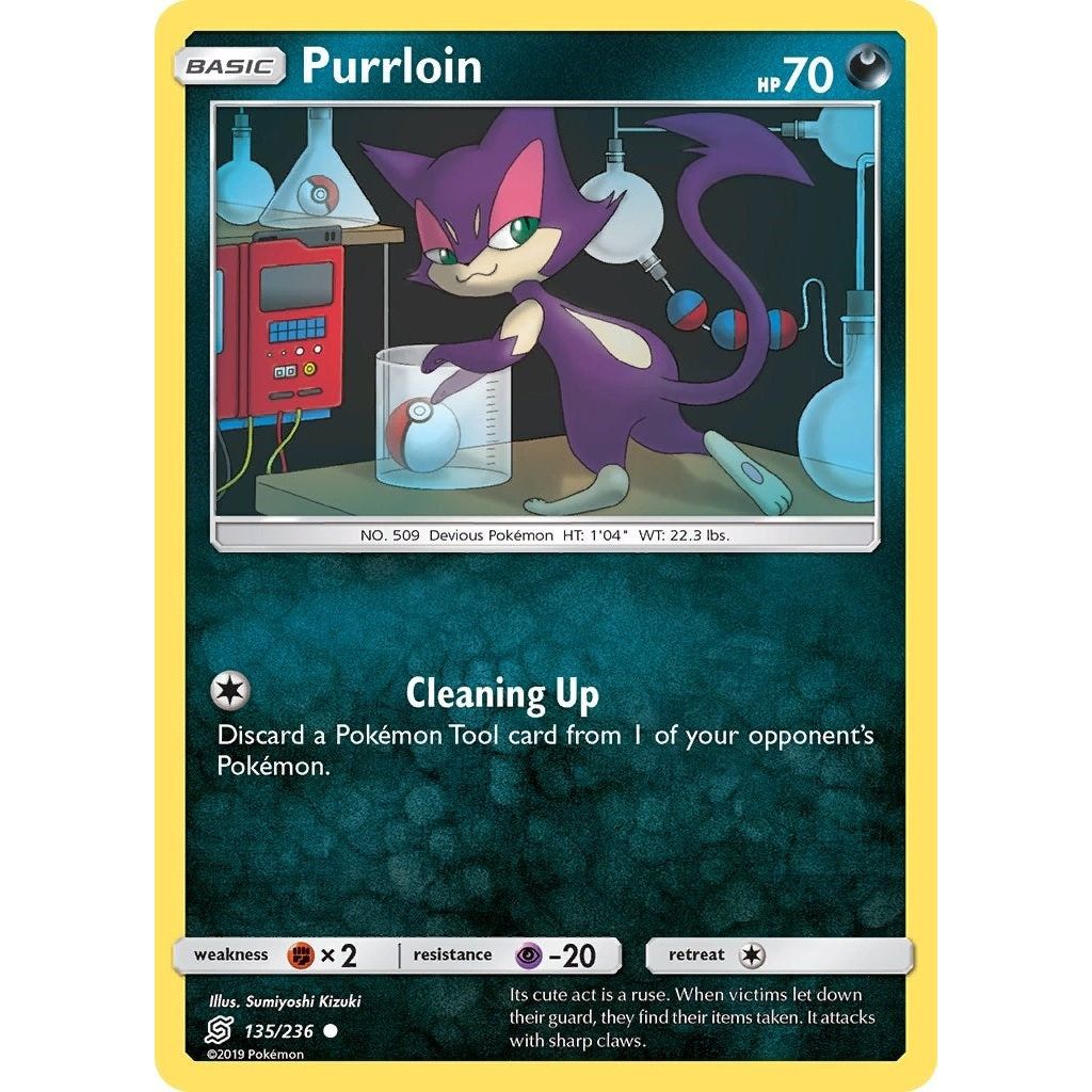 Image for Purrloin (135/236) (SM11) - Pokemon
